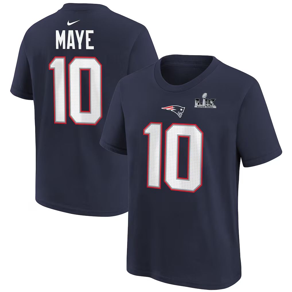 Men 2026 NFL New England Patriots T-shirt blue 09->->Sports Accessory